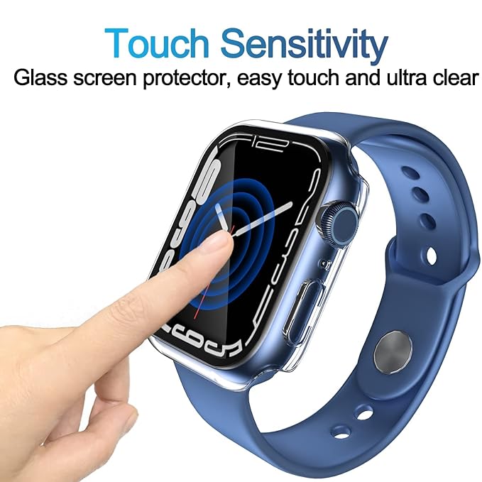 Pbuddy iwatch case Full Cover Screen Protector Smart Watch (2 pack Smart Watch Protector) Pbuddy iwatch case Full Cover Screen Protector Smart Watch (2 pack Smart Watch Protector)